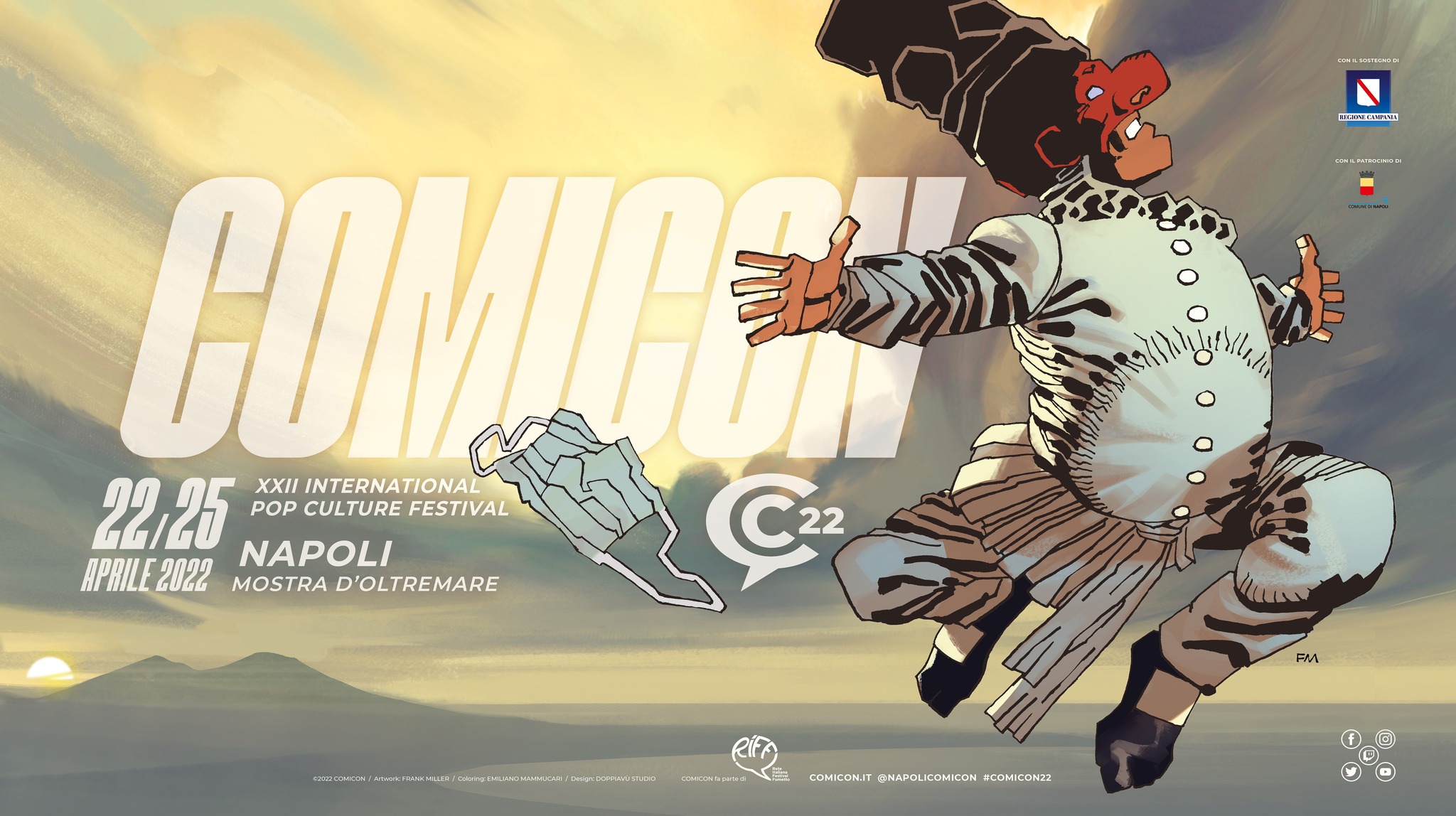 Comicon 2022 a Napoli, attiva la vendita di biglietti e abbonamenti