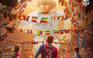 Die schöne Hommage von Barcelona an Maradona und Neapel wartet auf das große Spiel