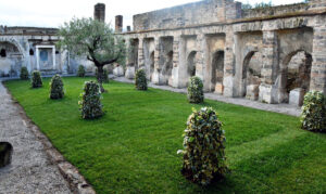 Garten eines Domus in Pompeji