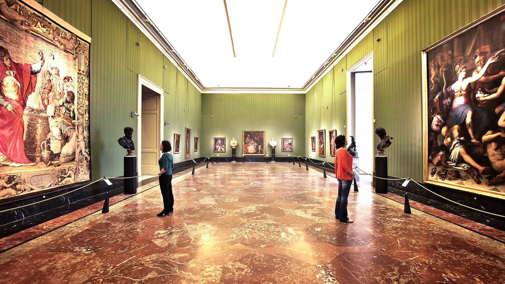 Hall of the Capodimonte Museum