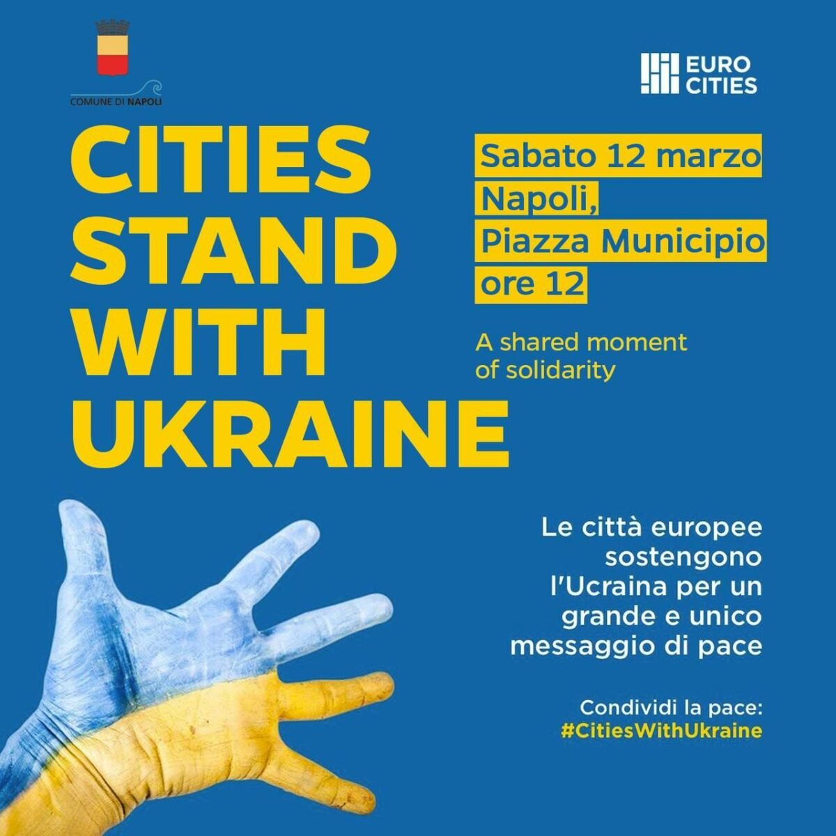 Cities stand with Ukraine