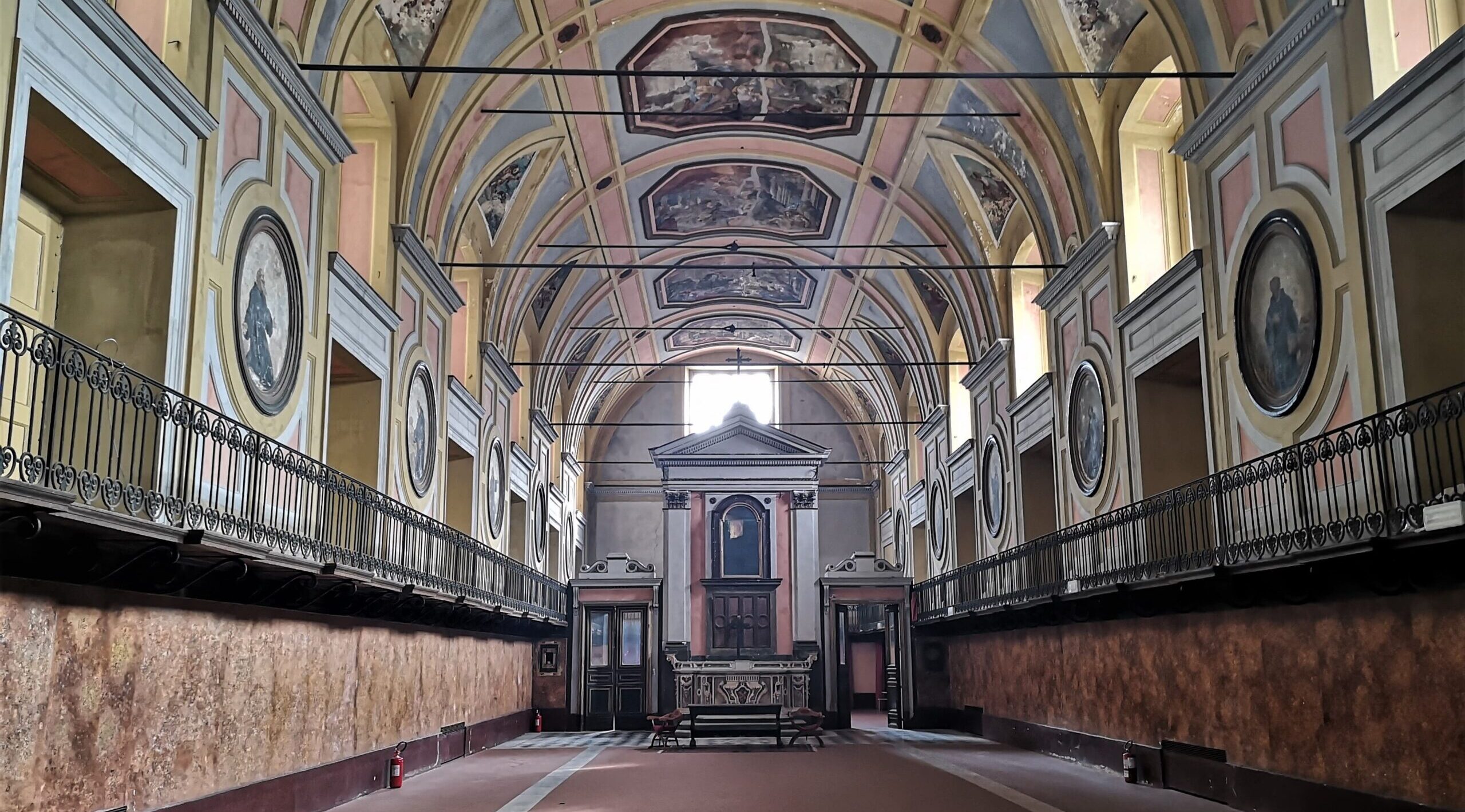 former Peace Hospital in Naples