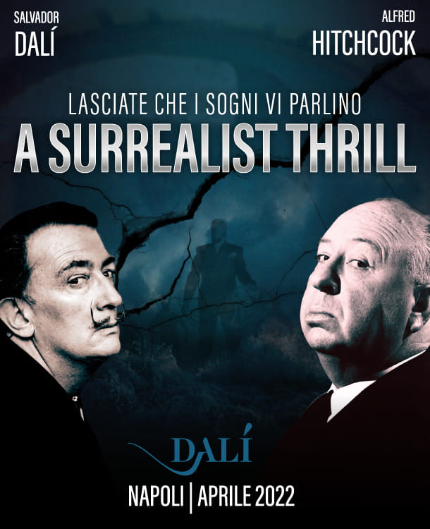 Dalì and Hitchcock in Naples