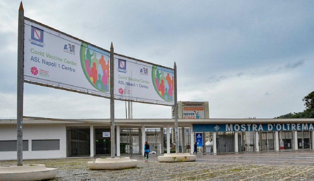 Centro de vacinação da Mostra d'Oltremare