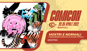 Comicon in Neapel, das Ausstellungsprogramm des Festivals