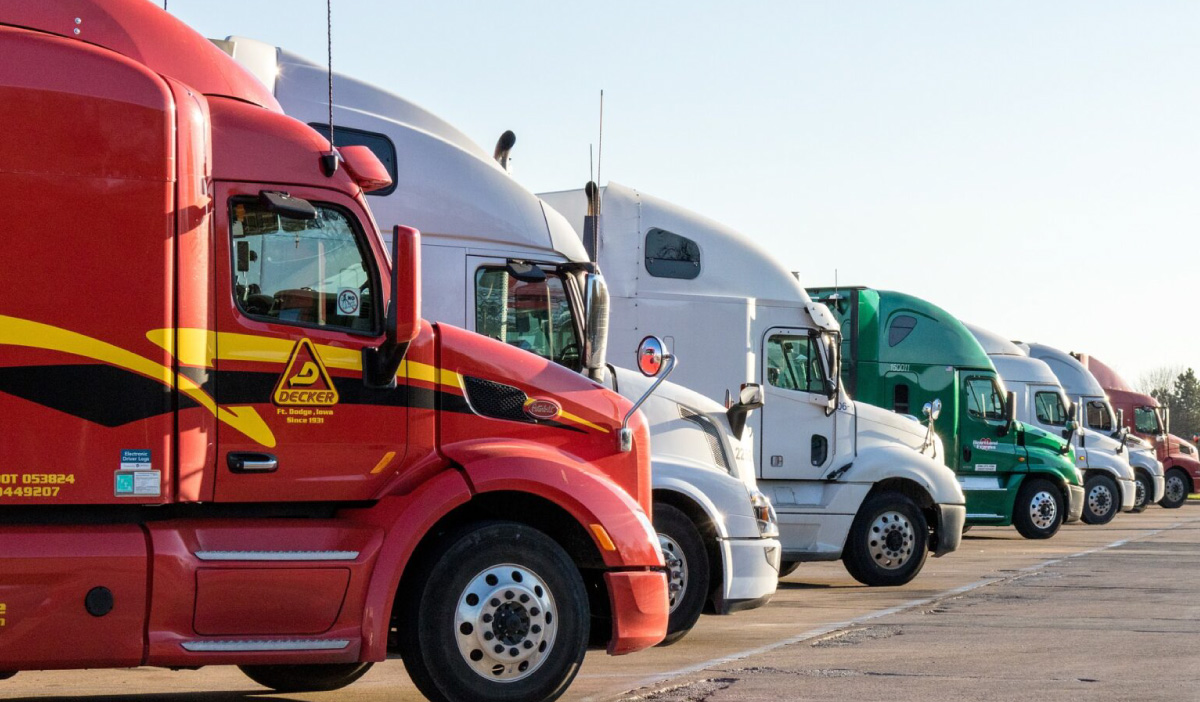 Streik der Transportunternehmer