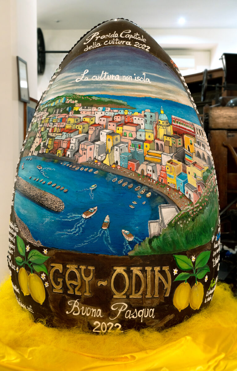 Easter egg dedicated to Procida