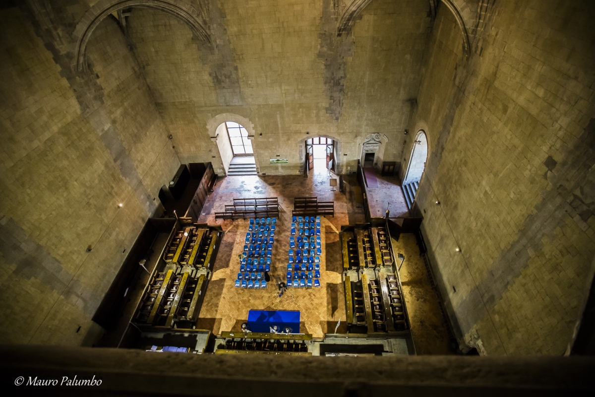 Salle des Barons dans le Maschio Angioino