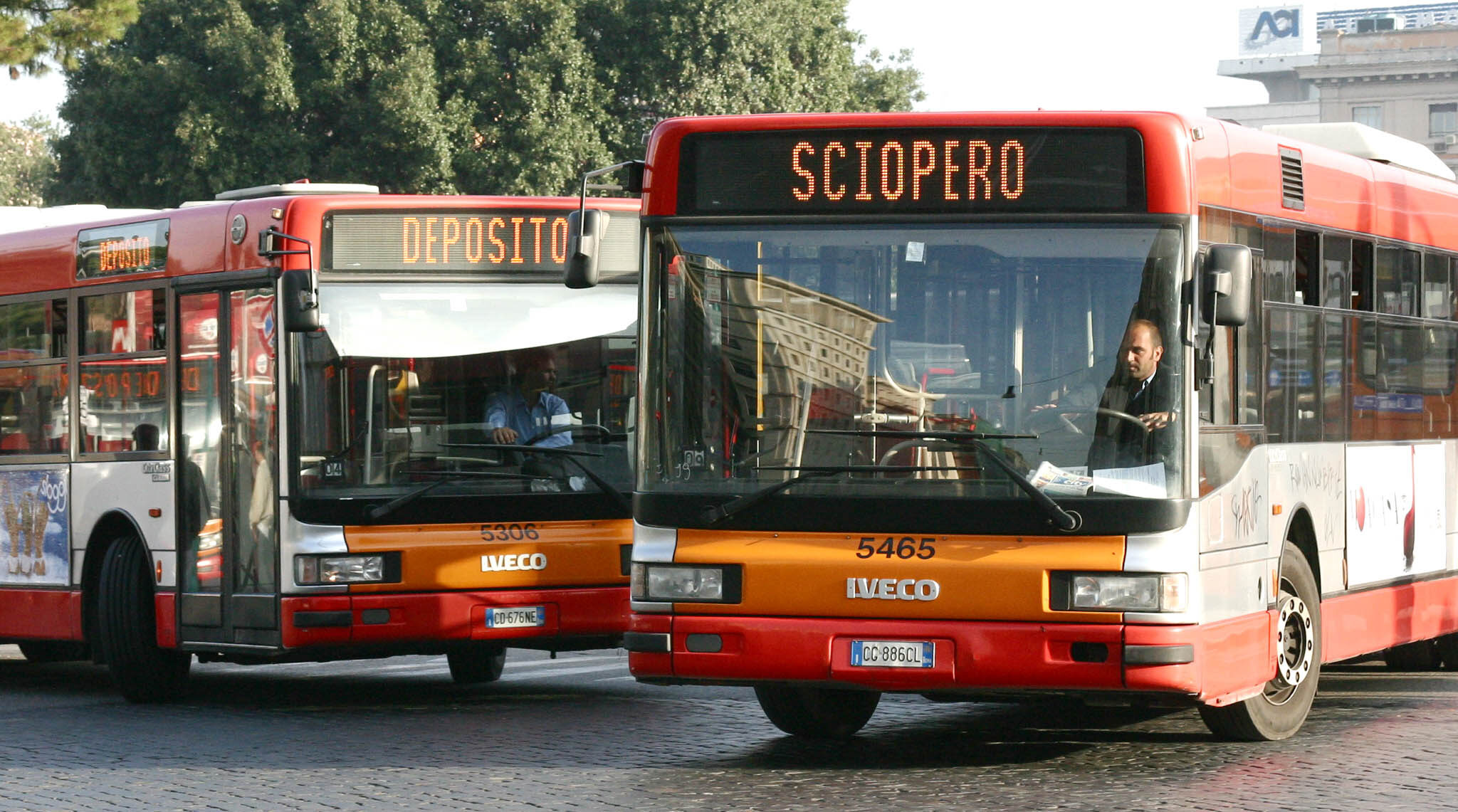 ANM bus en Nápoles