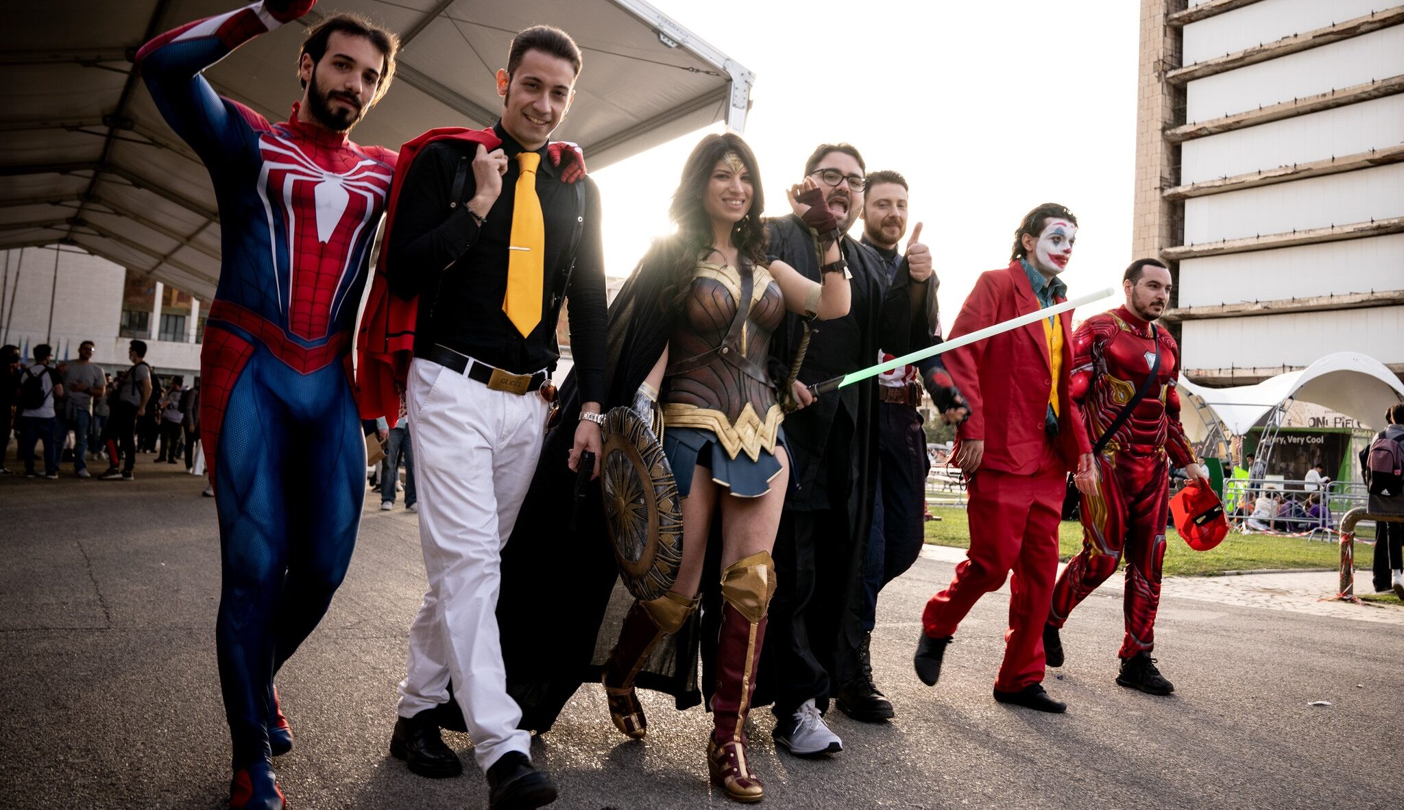 Cosplayer al Comicon