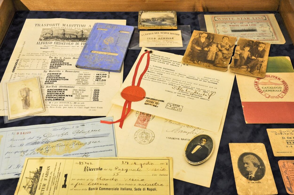 Documents on emigration in the Bonelli Collection