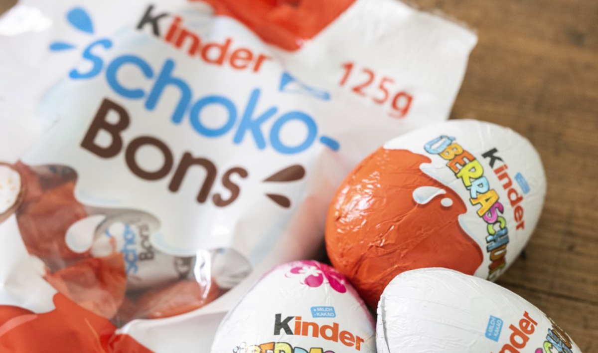 Kinder eggs