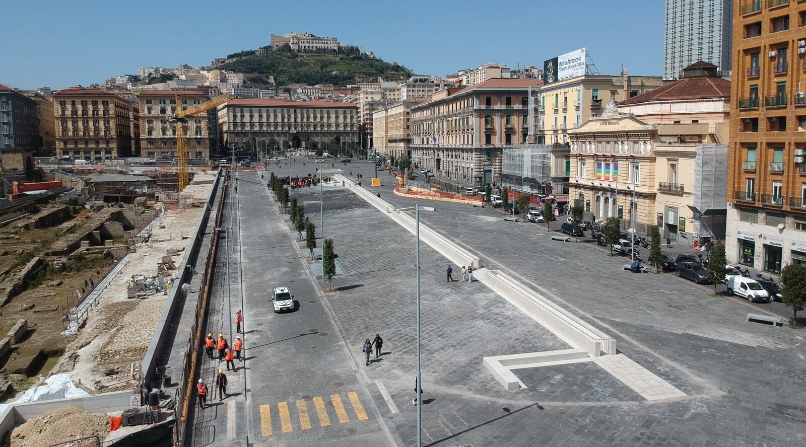 Nouvelle Piazza Municipio à Naples