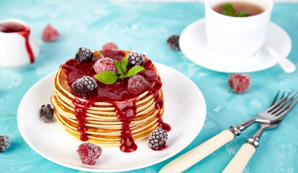 panqueque para el desayuno