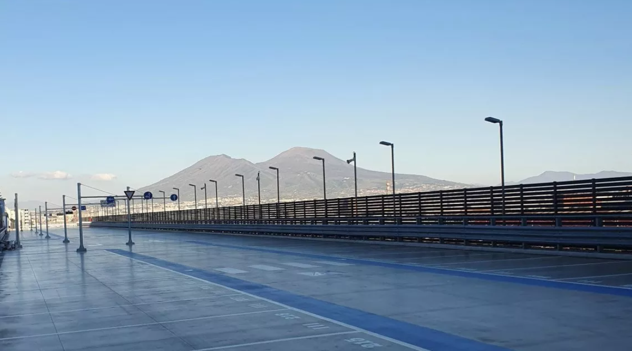 Panorámica desde el aparcamiento de varias plantas