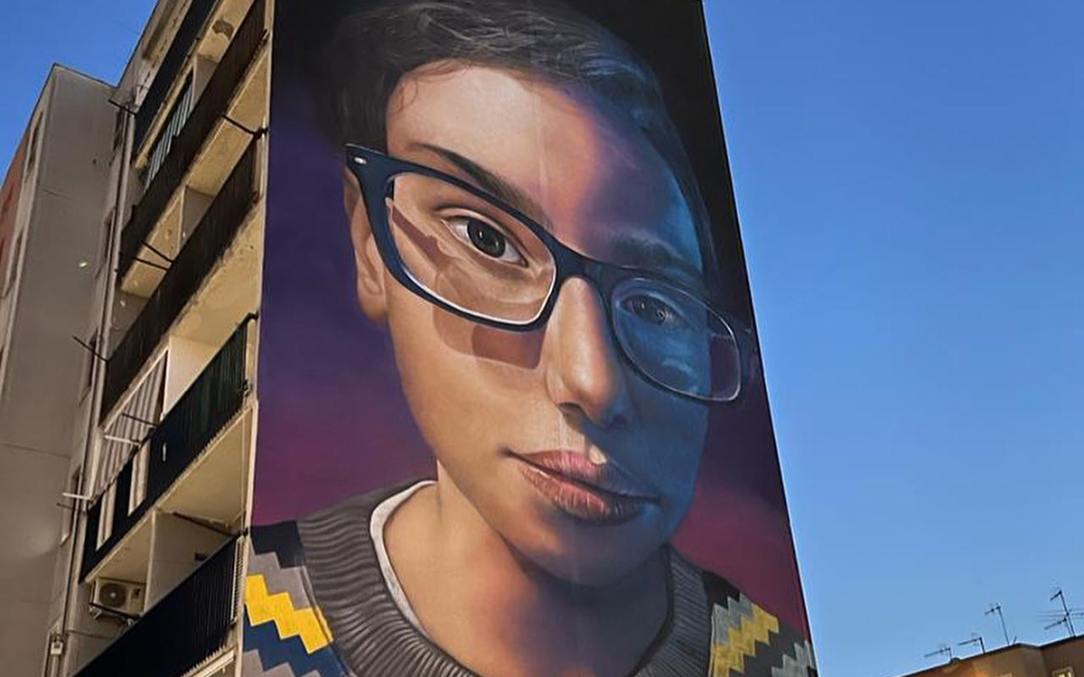 Il Murales Ragazzo del Futuro di Cremonini