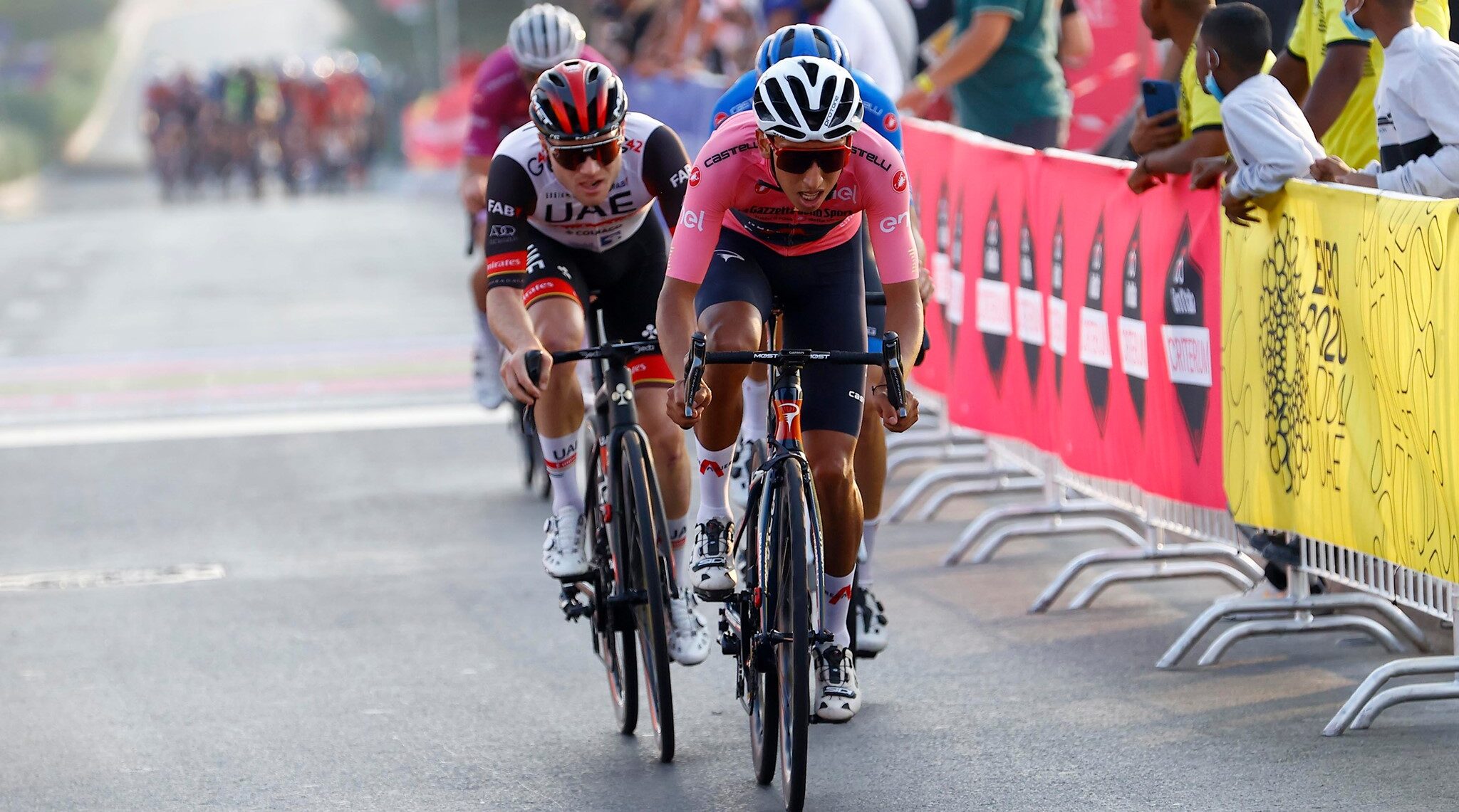 Ruta del Giro de Italia en Nápoles y Giugliano, las etapas