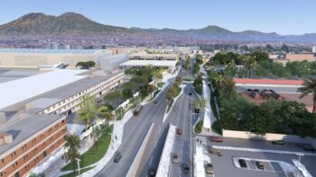Die neue U-Bahn-Station der Linie 1 in Capodichino mit dynamischem Design: die Fotos und ihre Eröffnung