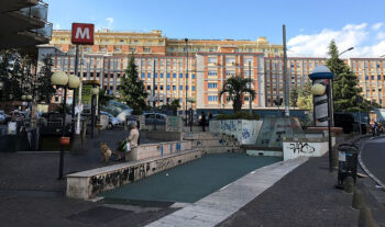 Metro line 1 Naples, closes the second exit Rione Alto for over 2 months