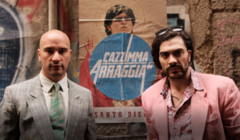 Al Centro Paradiso di Soccavo uno spettacolo teatrale dove si allenava il Napoli con Maradona