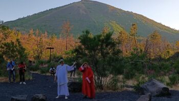 Dante e Virgílio no Caminho do Inferno