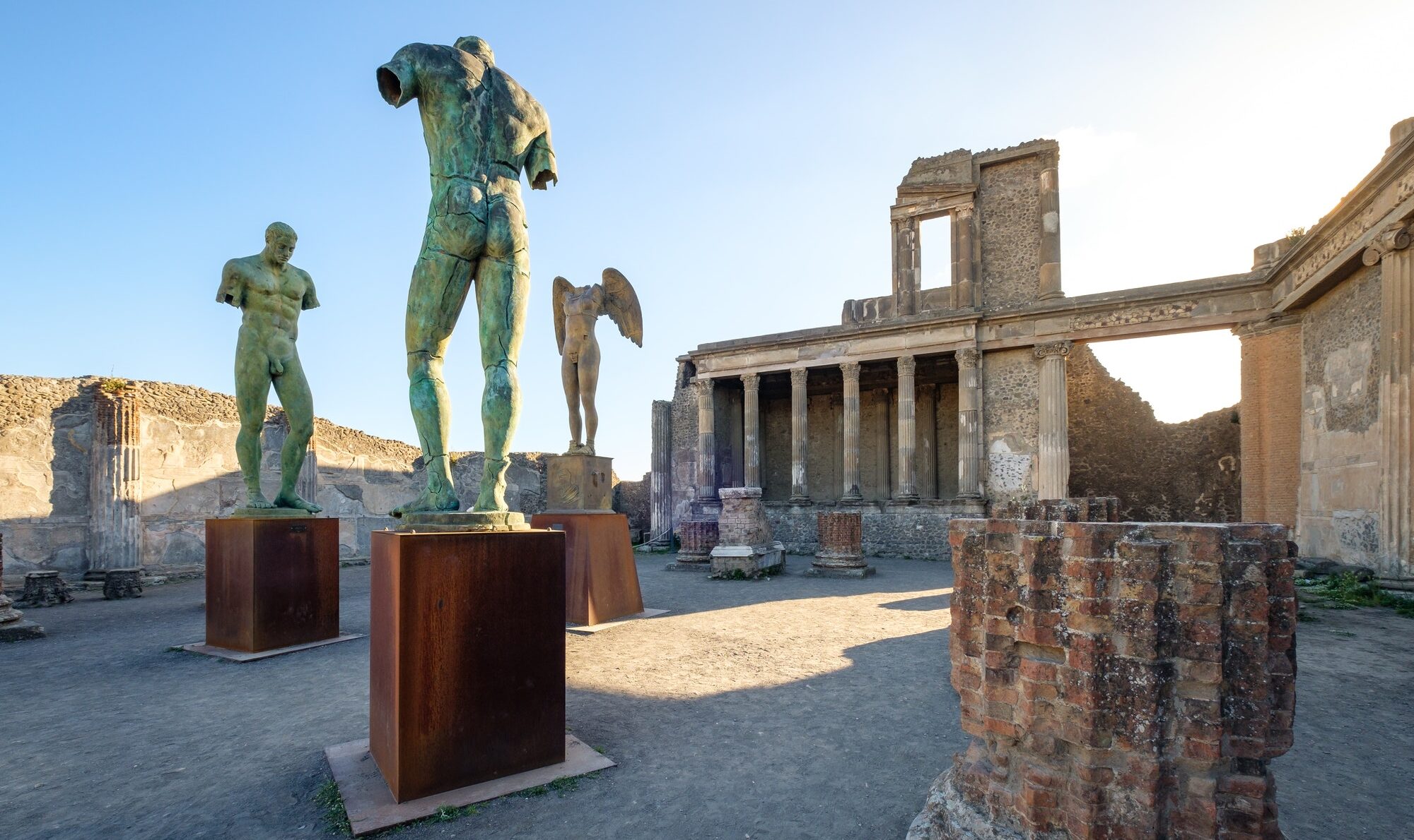 Foto delle rovine di Pompei