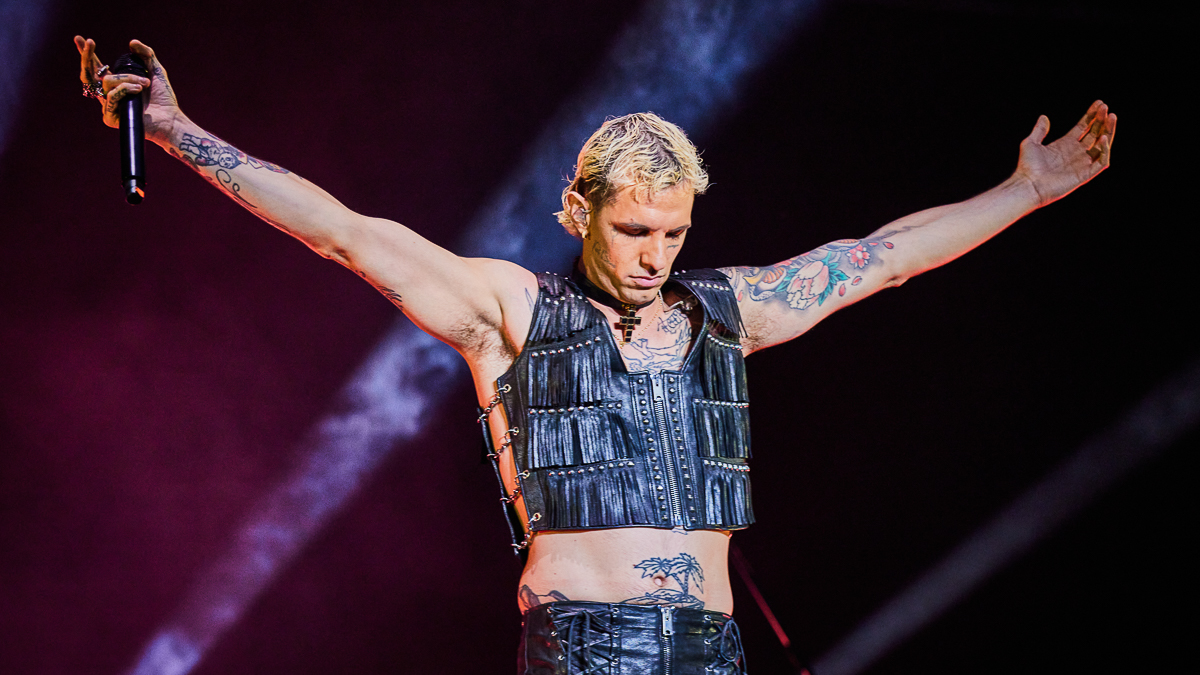 Achille Lauro en concierto