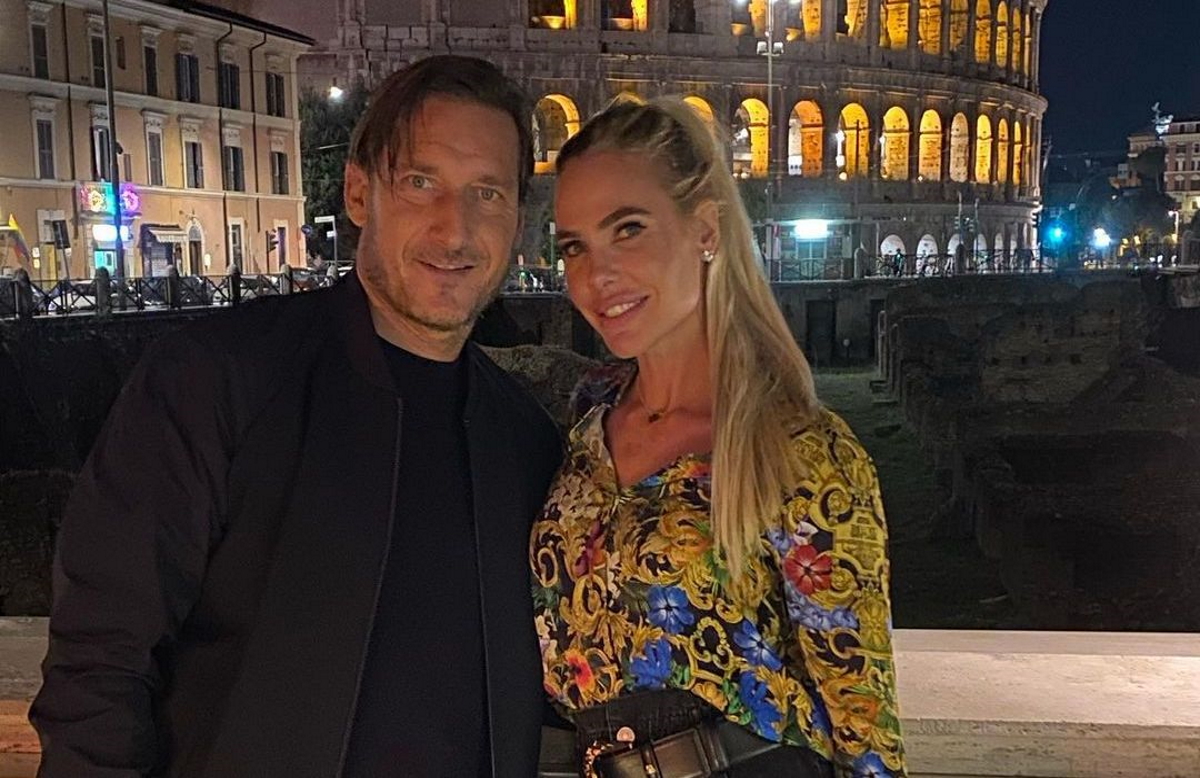 Francesco Totti e Ilary Blasi Noemí Bocchi