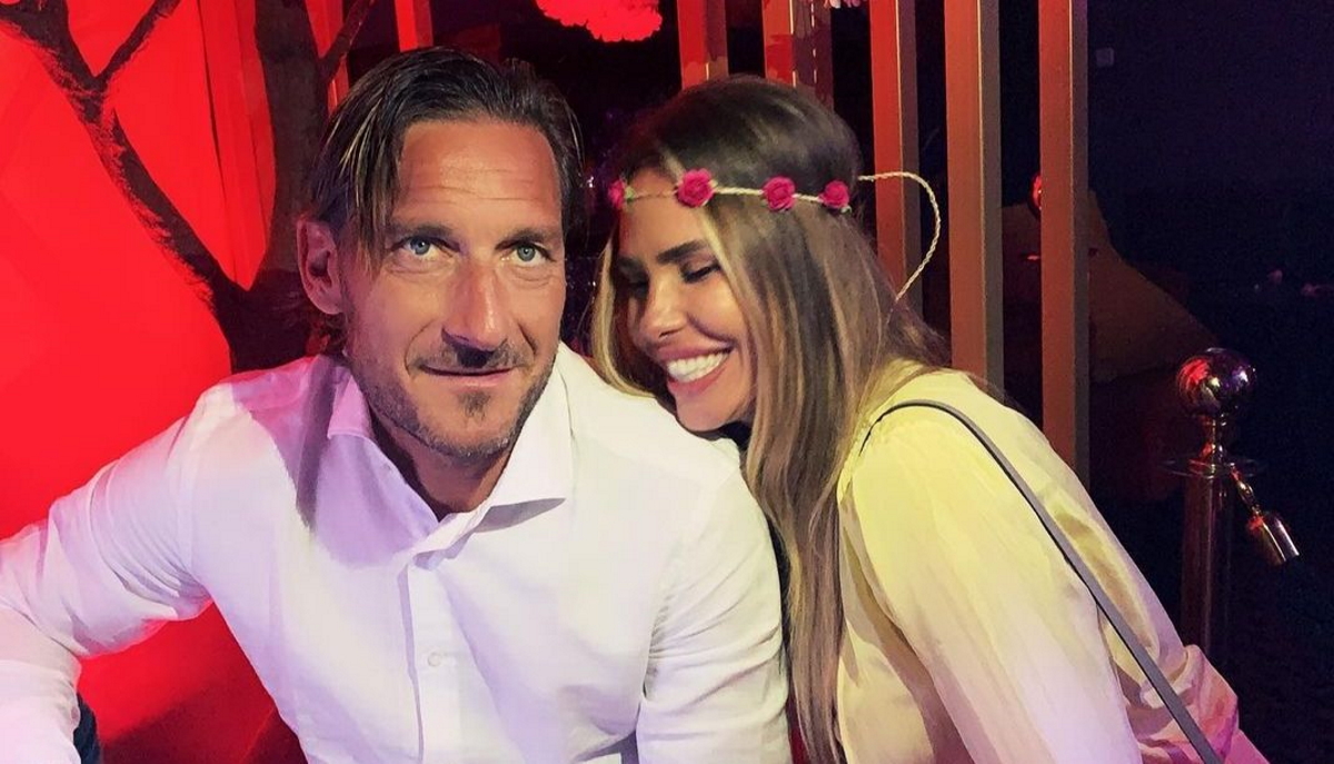 Francesco Totti e Ilary Blasi condizione