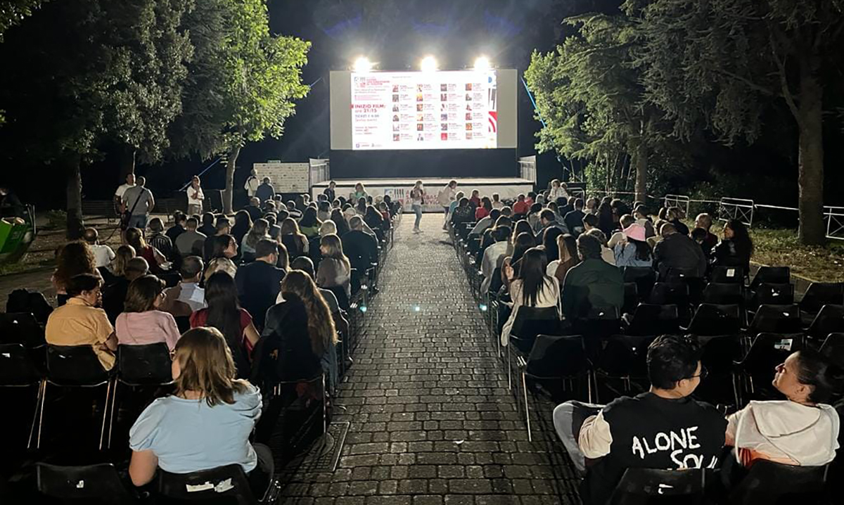 Cinéma en plein air à San Sebastiano al Vesuvio