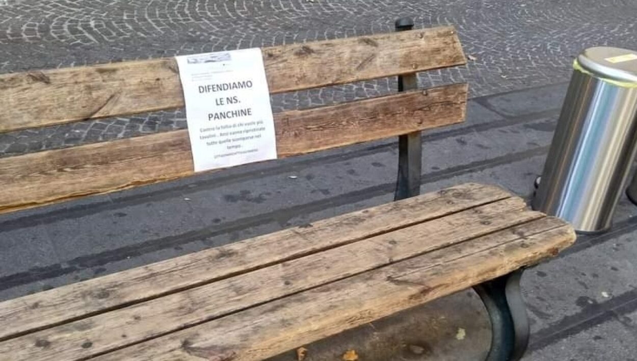 Défendons les bancs du Vomero