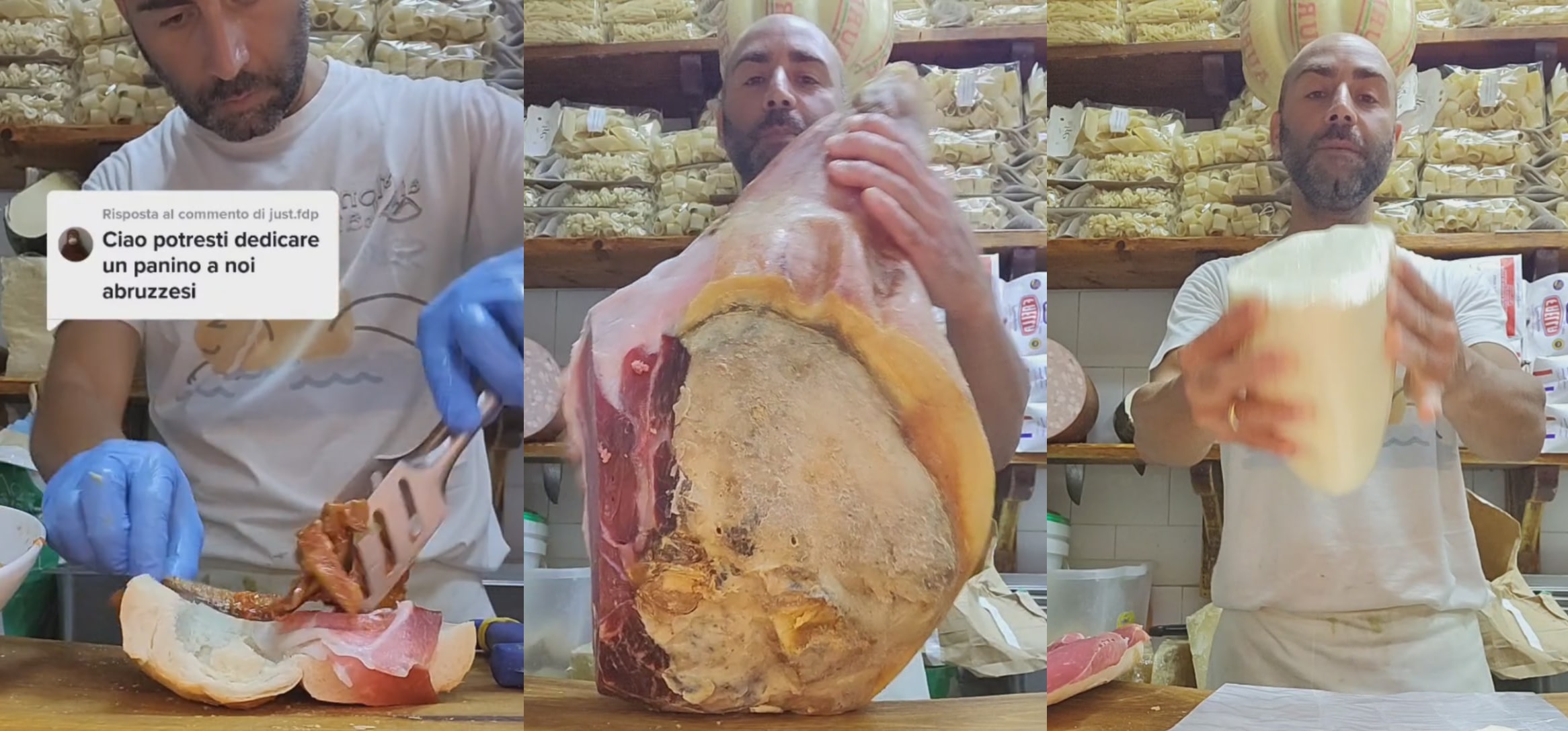 The butcher Donato De Caprio