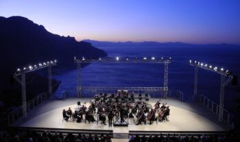 Concert at dawn in Ravello