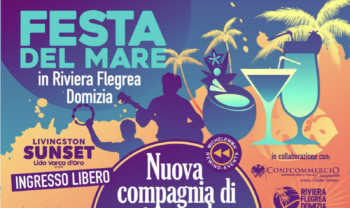 Cartel Fiesta del Mar Lido Varca d'Oro Ferragosto