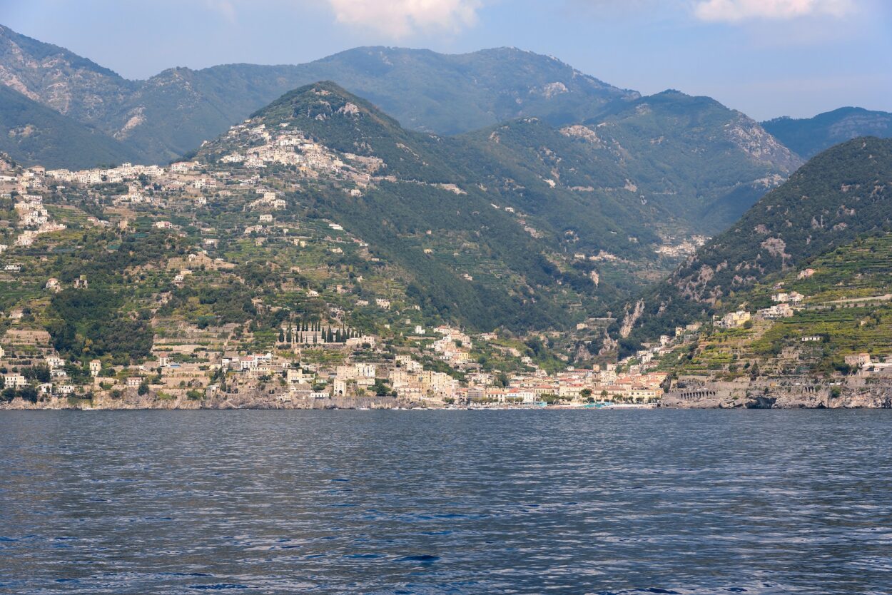 Minori en la costa de Amalfi