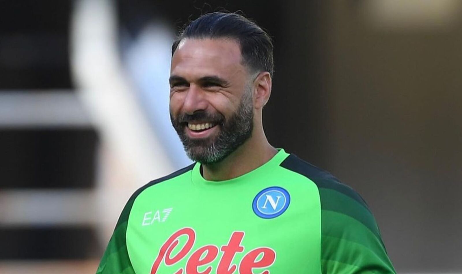 Le gardien Sirigu juste avant Vérone Naples