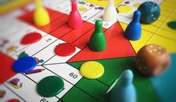 Colourful board game