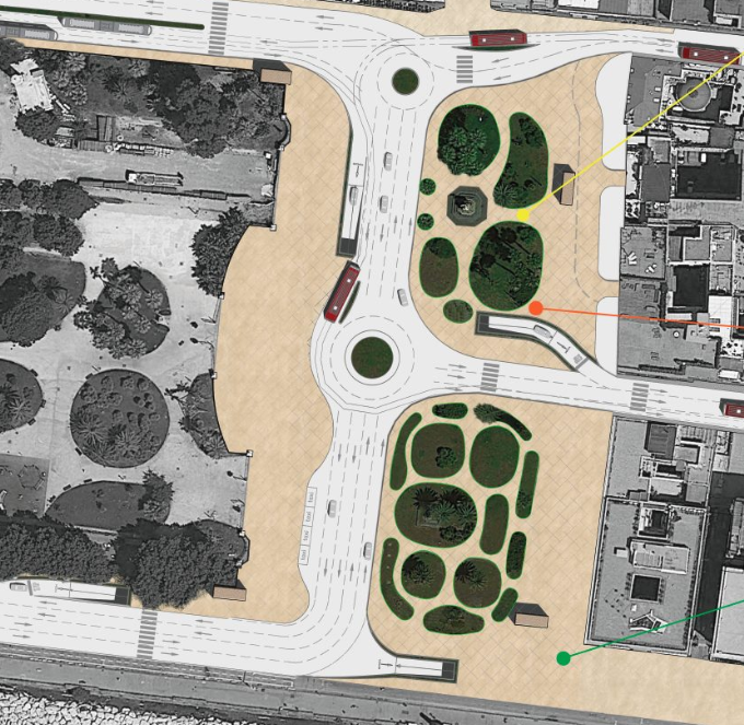 Projet de parking sur la Piazza Vittoria