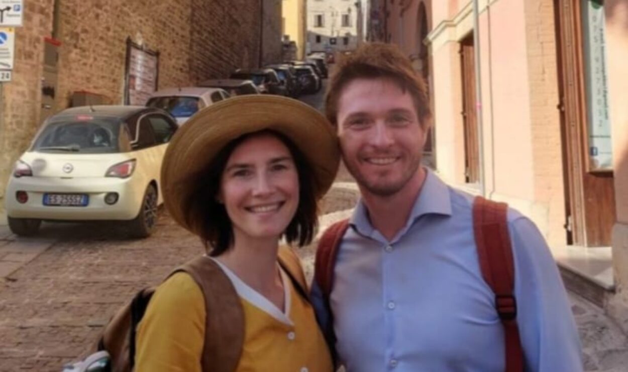 Amanda Knox and Raffaele Sollecito return to Italy 15 years with