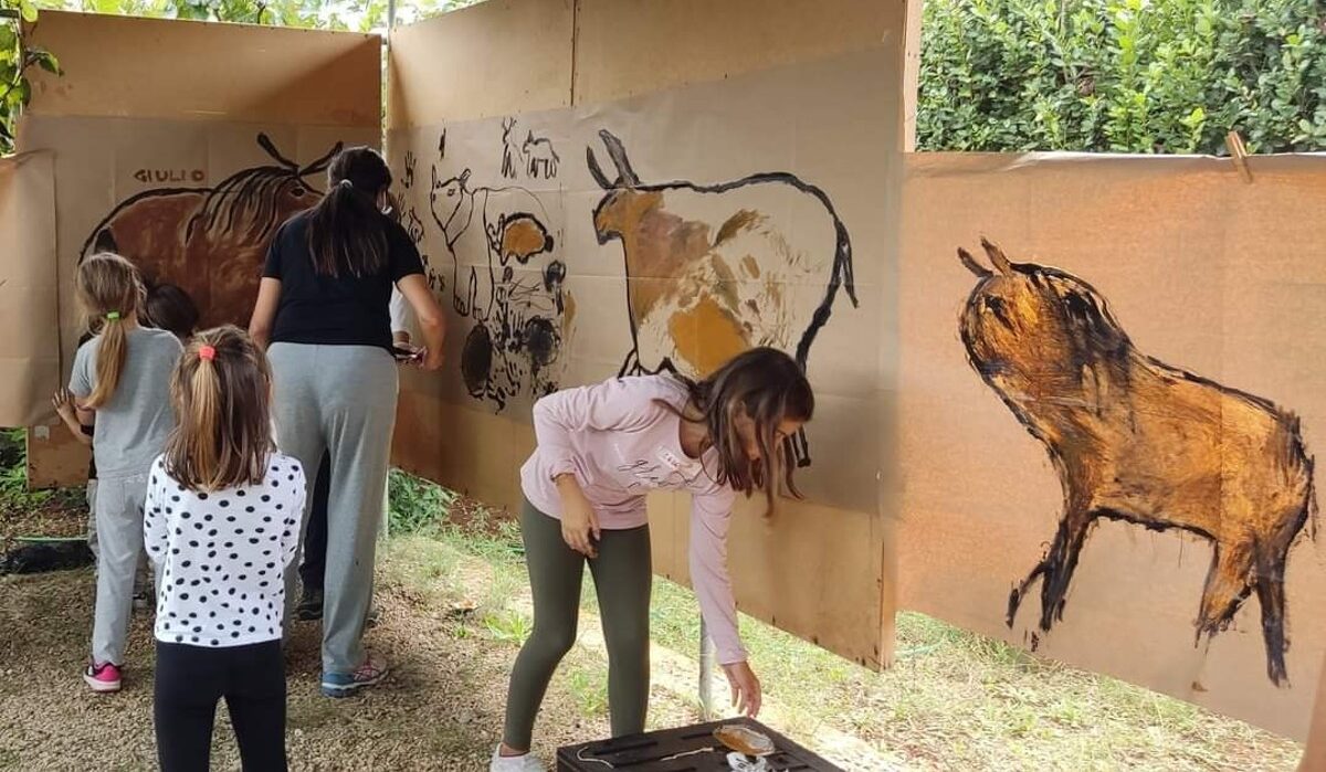 那不勒斯博物馆的全国家庭日，该计划有许多活动