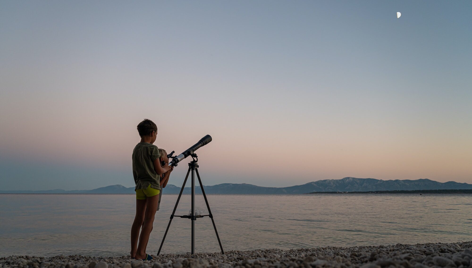 Observações através do telescópio