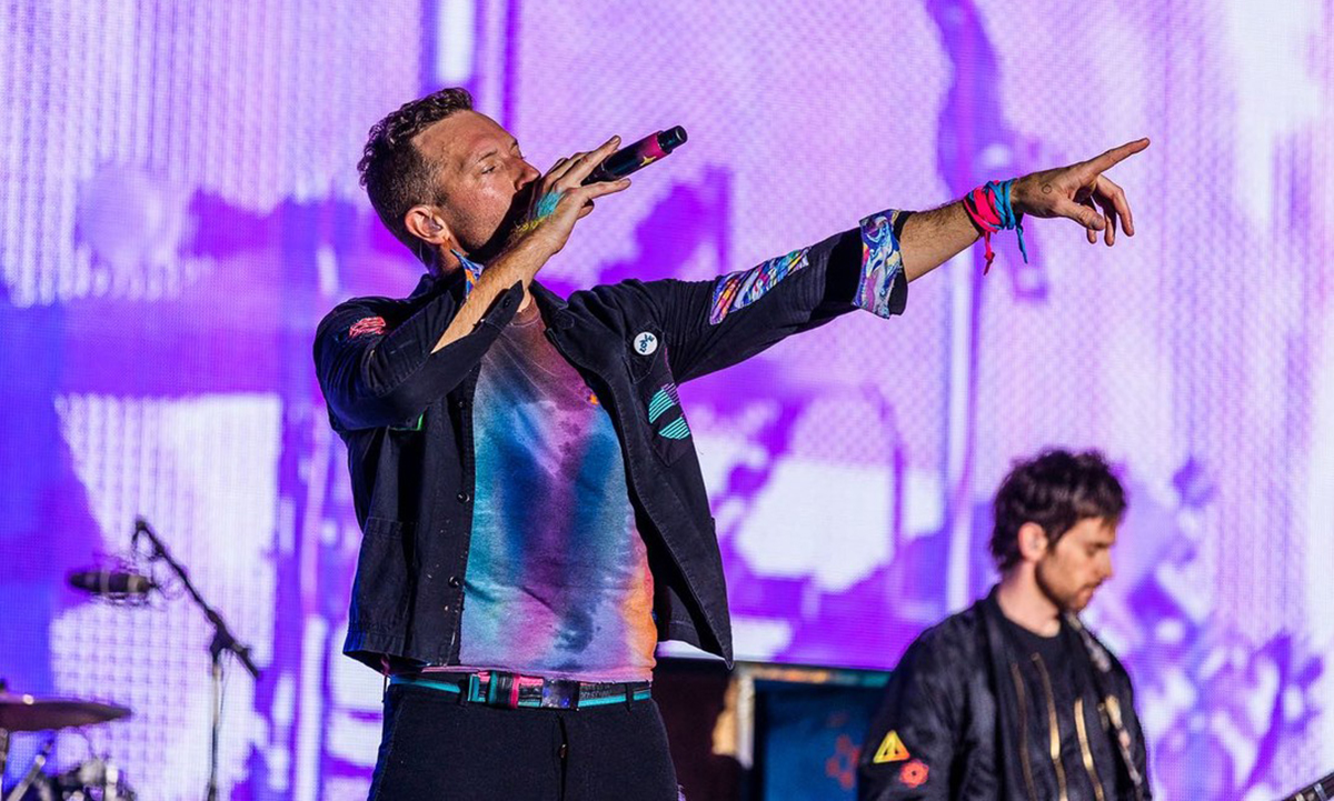 Chris Martin dei Coldplay