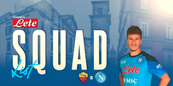 Roma – Napoli: formazioni ufficiali e convocati dell’undicesima giornata