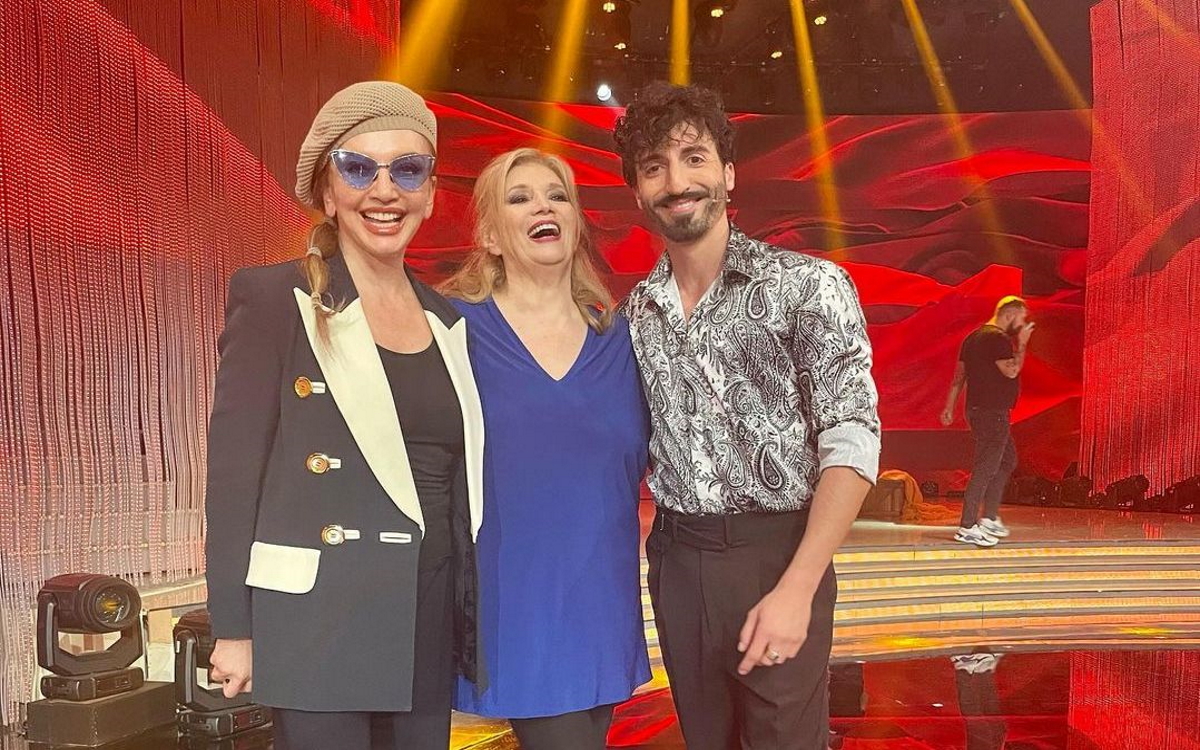 Iva Zanicchi Milly Carlucci Samuel Peron