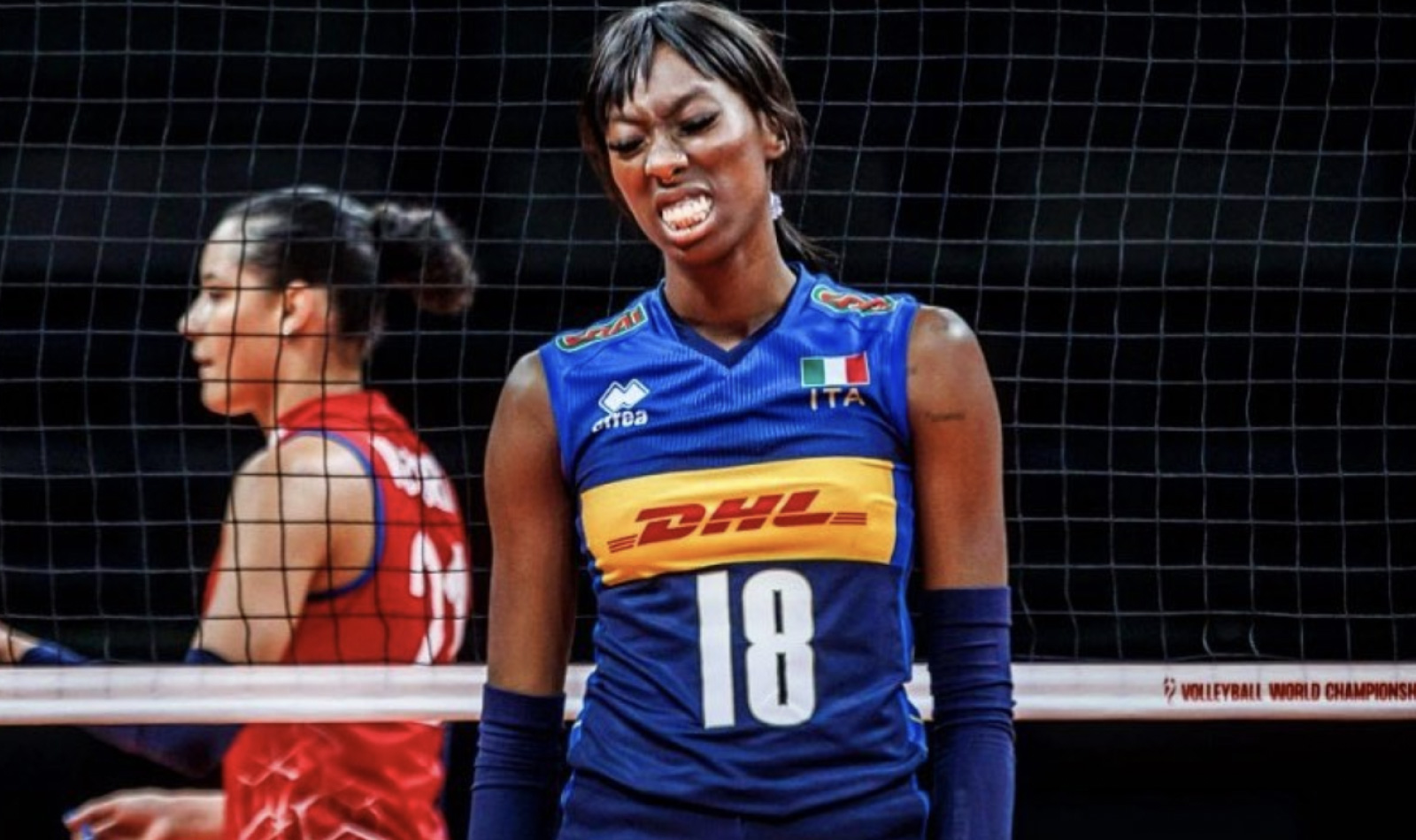 paola egonu during a match