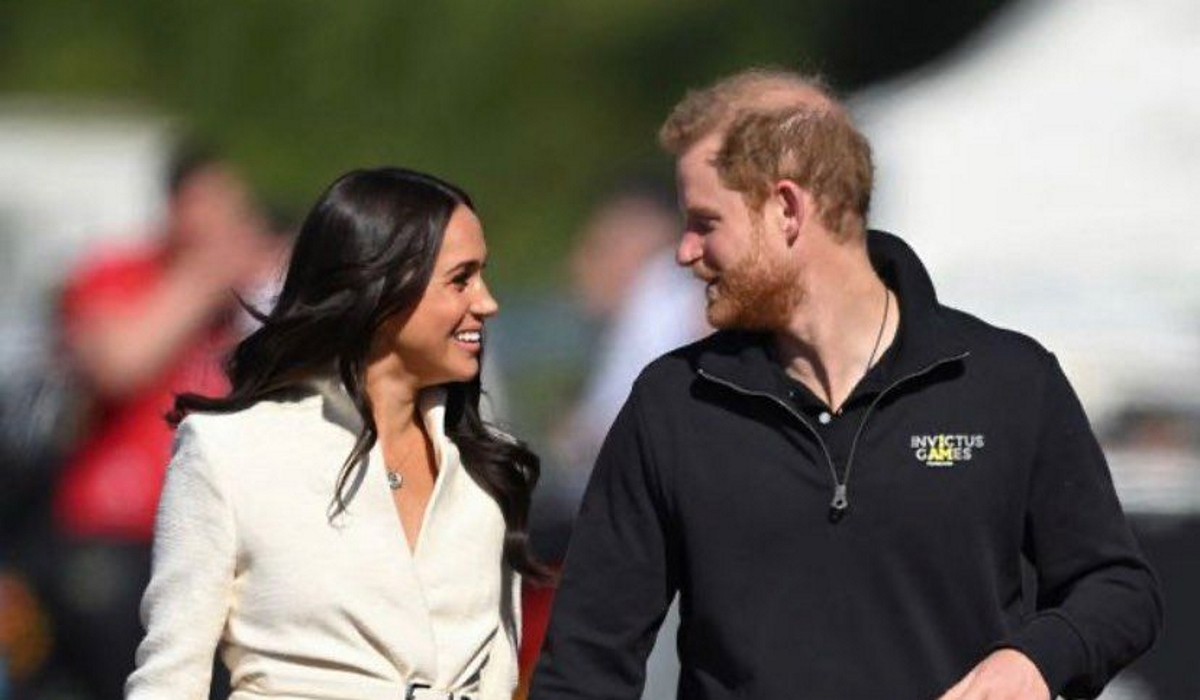 Meghan Markle y el príncipe Harry