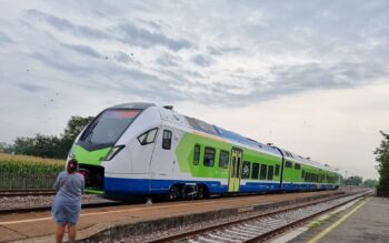 EAV, inaugurated the new trains for the Naples-Piedimonte Matese section