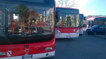 Circumvesuviana، حافلات جديدة لبوميجليانو وسان جورجيو
