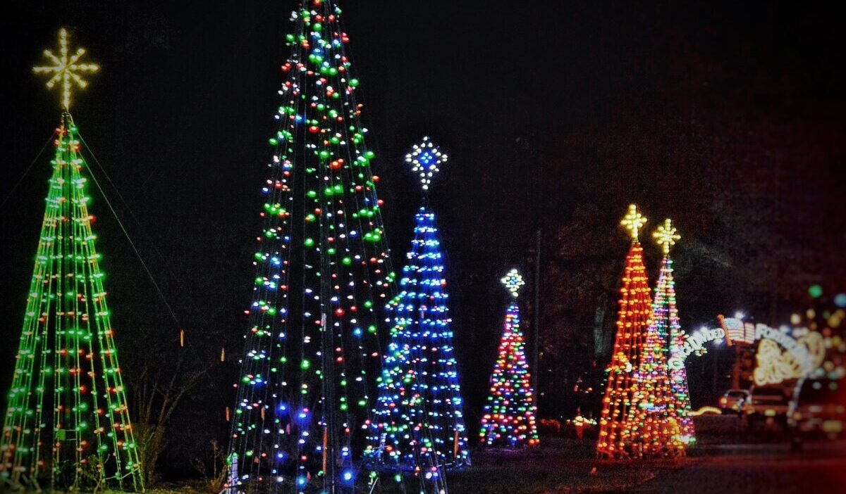 lumières de Noël