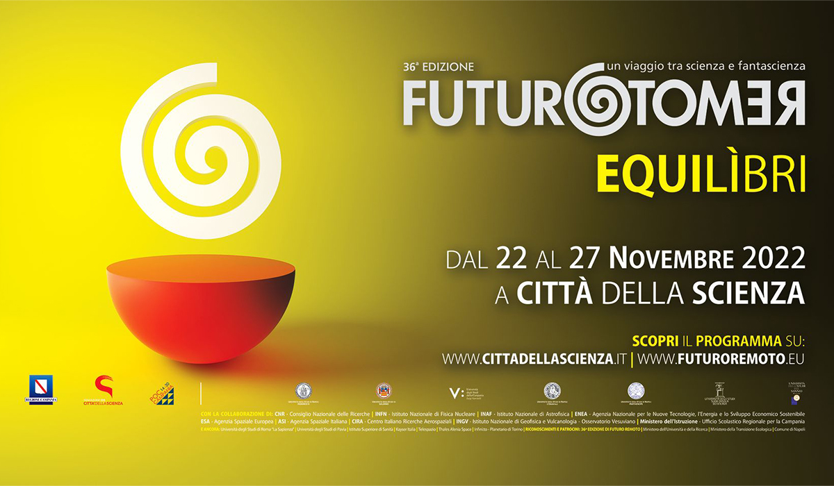 Futuro remoto na Città della Scienza com entrada gratuita com muitos eventos